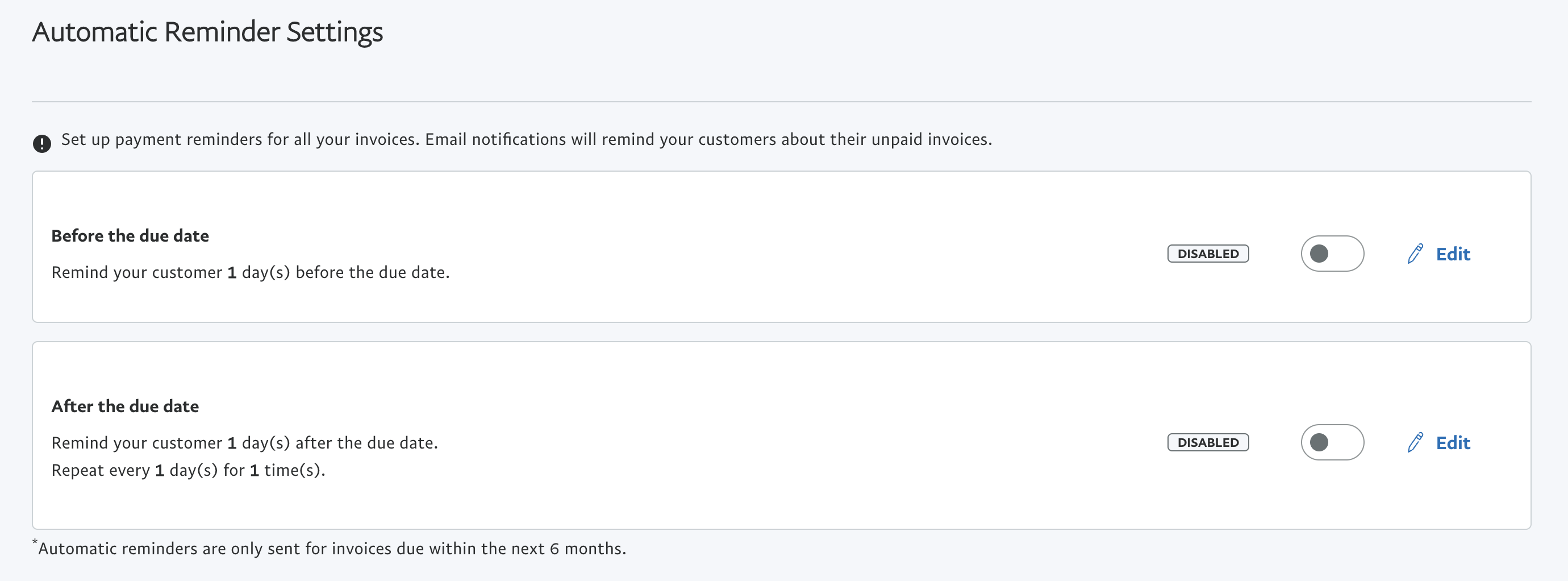 Late Payments? Send Automatic Paypal Invoice Reminders 3