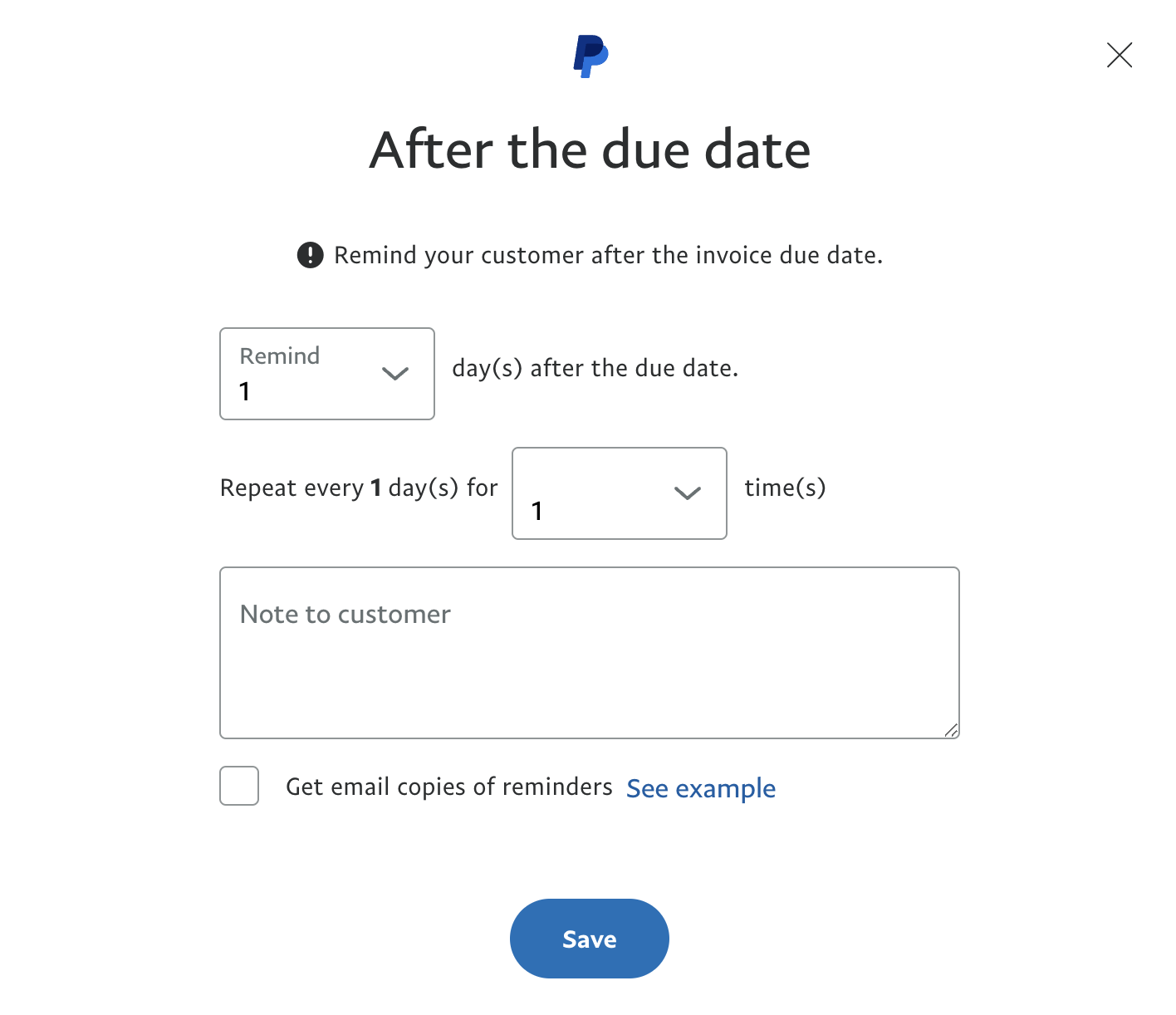 Late Payments? Send Automatic Paypal Invoice Reminders 5