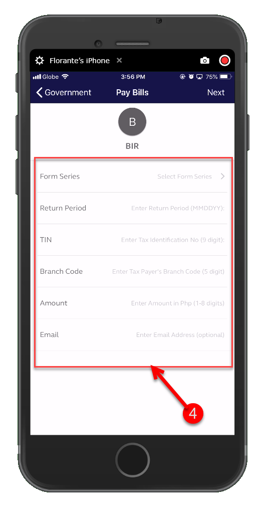 How to Pay Your Tax Using GCash App 4